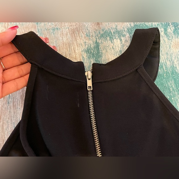 NWT Small Black and Rhinestone Cocktail/Evening-wear Dress - Picture 10 of 12